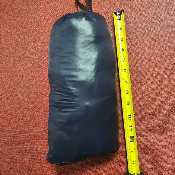 Calvin Klein Navy Quilted Puffer Medium Jacket Packable with bag. - Picture 16 of 16